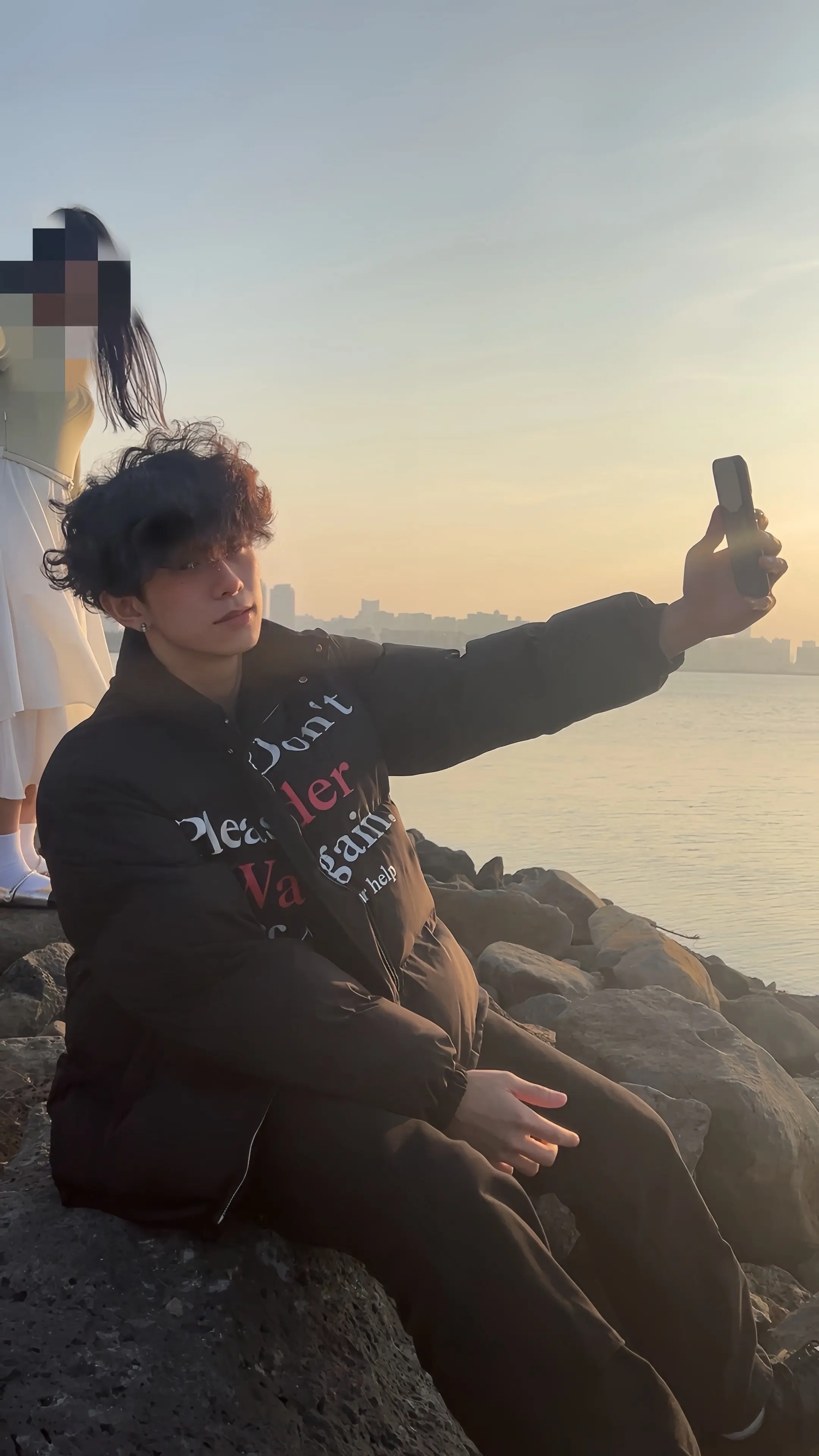 顺毛 卷毛 背头 三选一