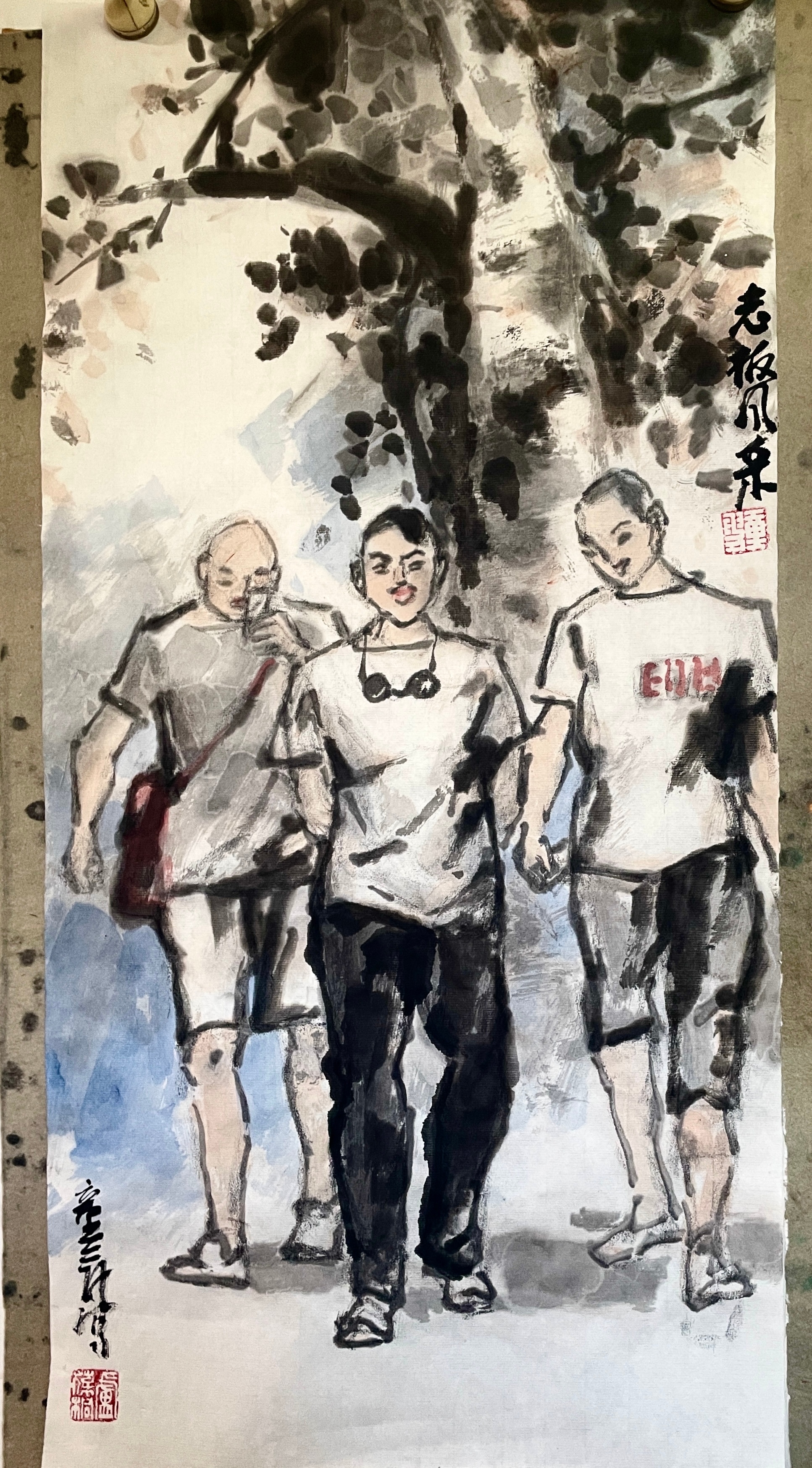 卢氏水墨  老板风采 
