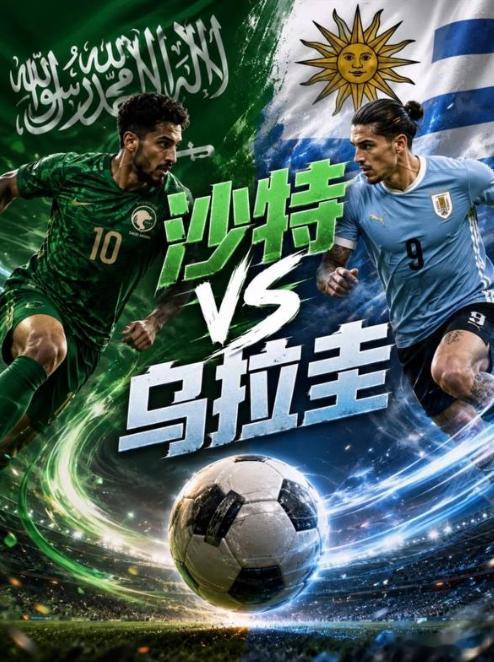 美加墨世界杯前瞻｜沙特vs乌拉圭  ⚽这场比赛，乌拉圭依然是实力更强的一方 🇺
