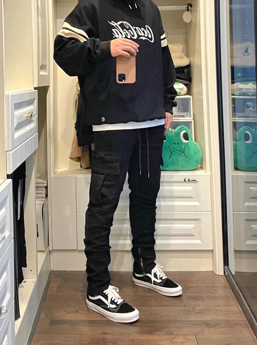 帽衫叠穿｜显瘦穿搭