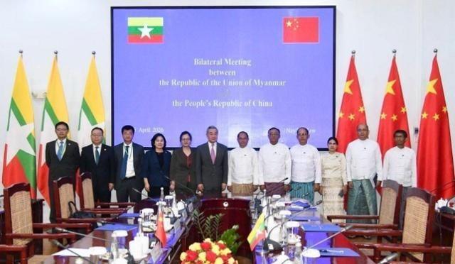 缅甸答应中国了当地时间4月25日，缅甸终于等到了中国的到来，他们十分的开心，包括