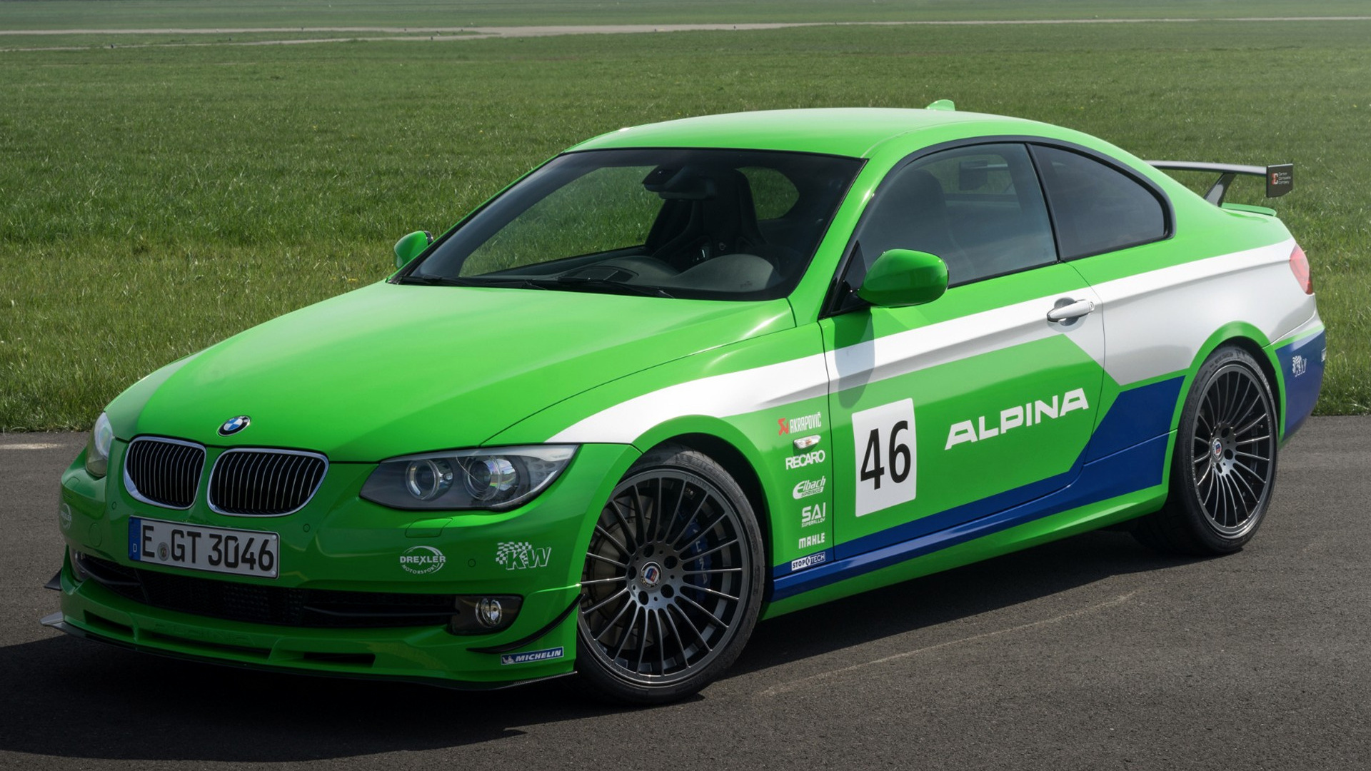 最不优雅一台ALPINA2012年，ALPINA在宝马E92 335i车型的基础