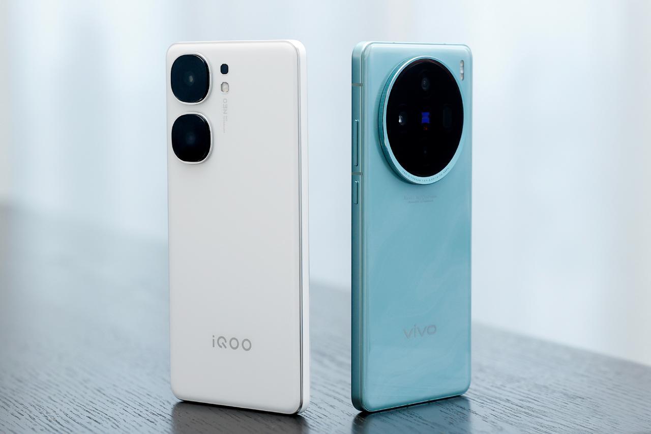 我靠！iQOO Neo9S Pro这白色比大哥vivo X100S还好看！看起来