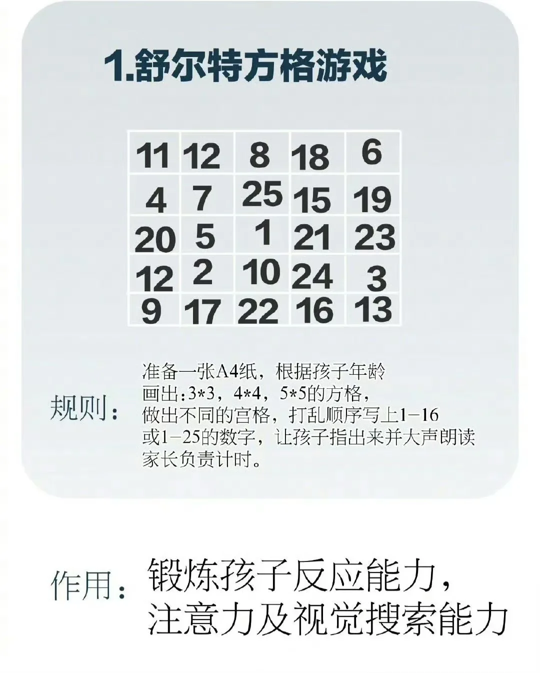 7个游戏方式提升孩子专注力