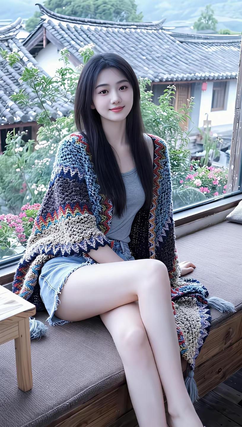 悠闲午后，坐在窗边，享受阳光与美景