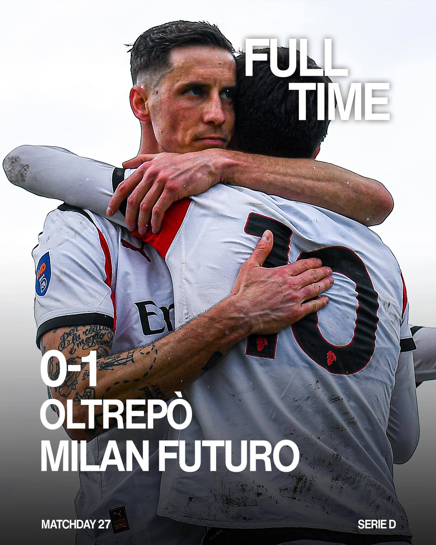 【米兰B队赛果】 2025-26赛季意丁联赛 第27轮：🔴⚫️ Milan F