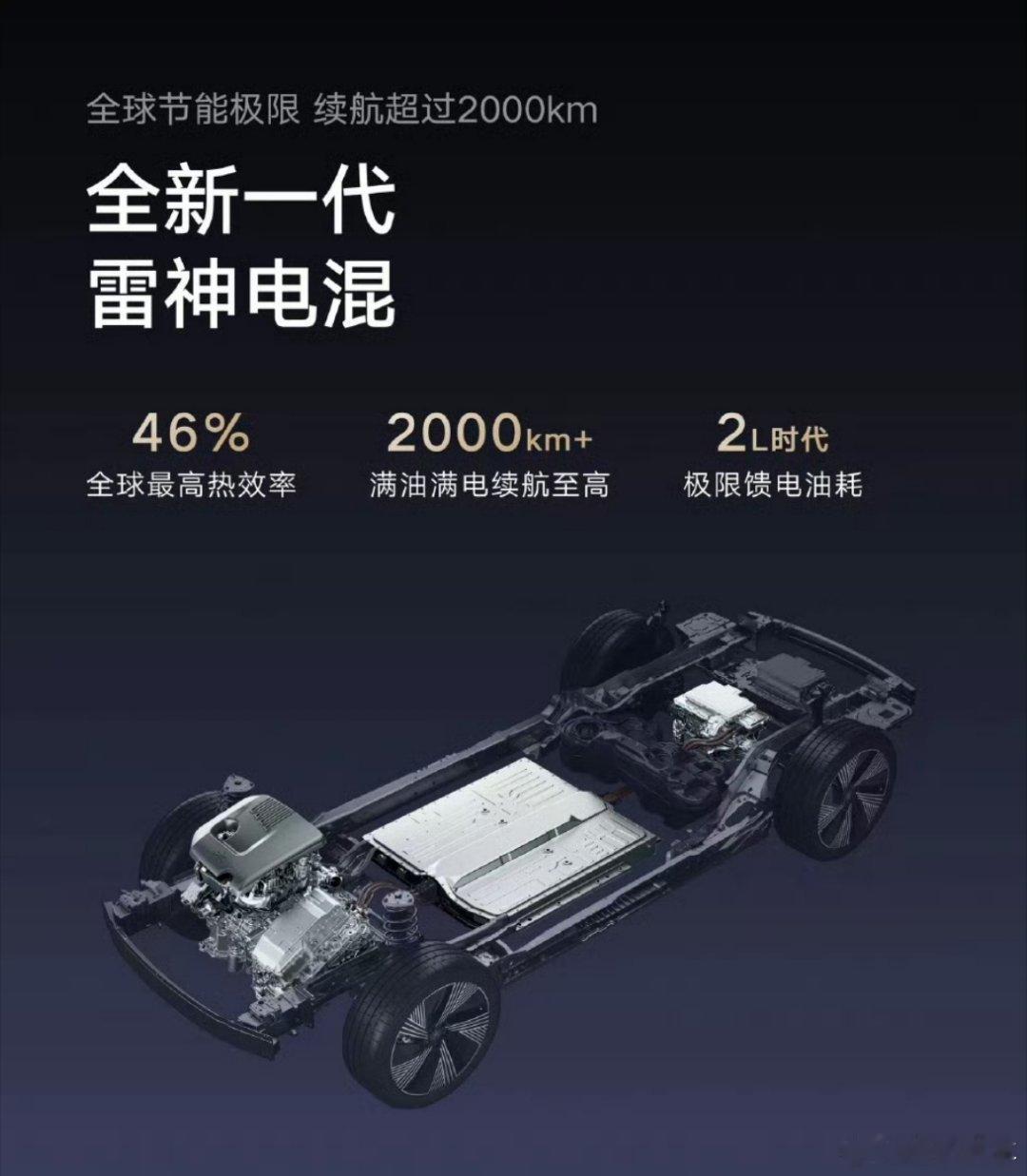 #吉利将于年内发布新一代雷神超级电混# 从整个中国新能源产业行业技术来说，百家争