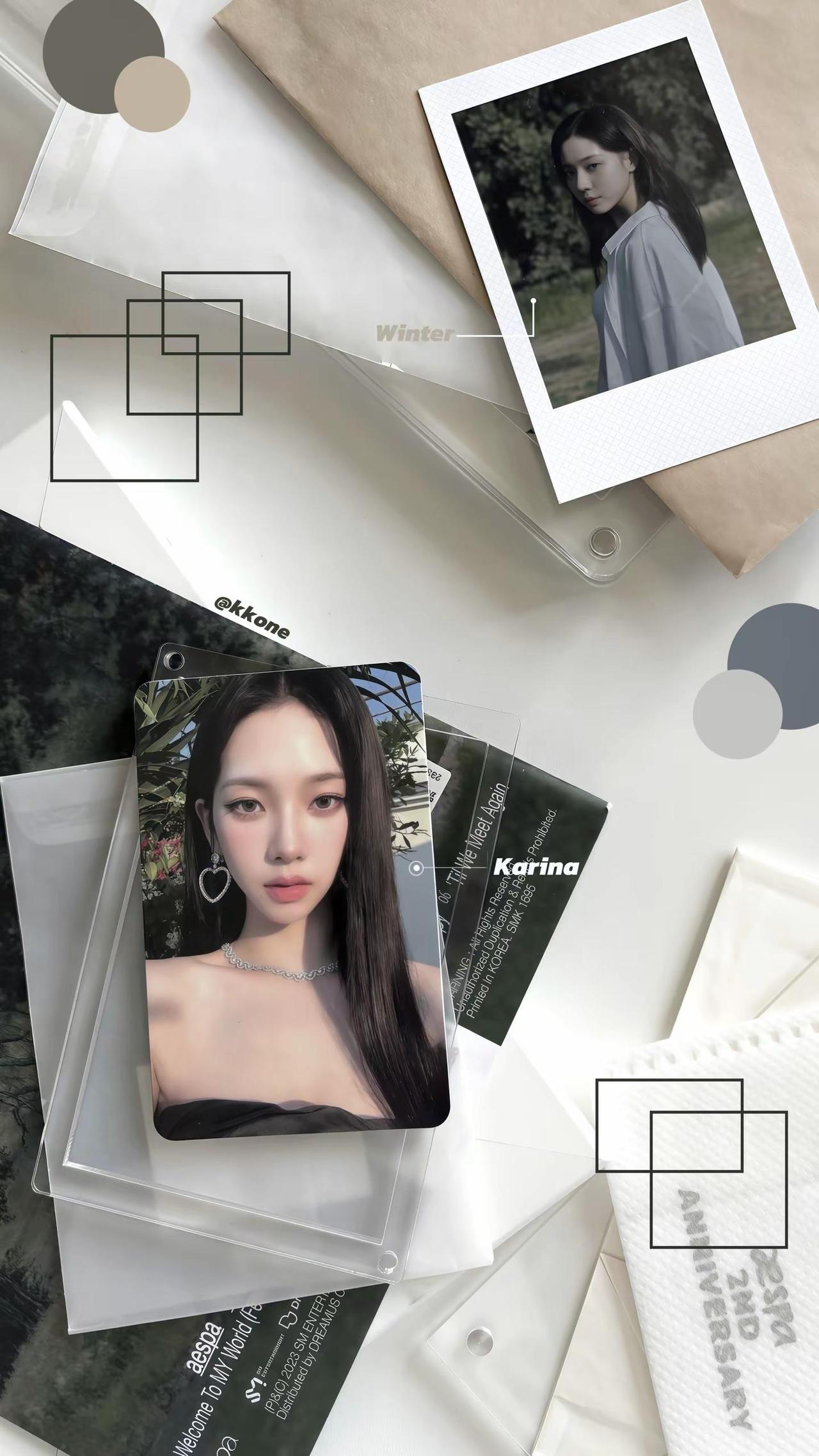 我家千金柳智敏karina 金玟庭 winter