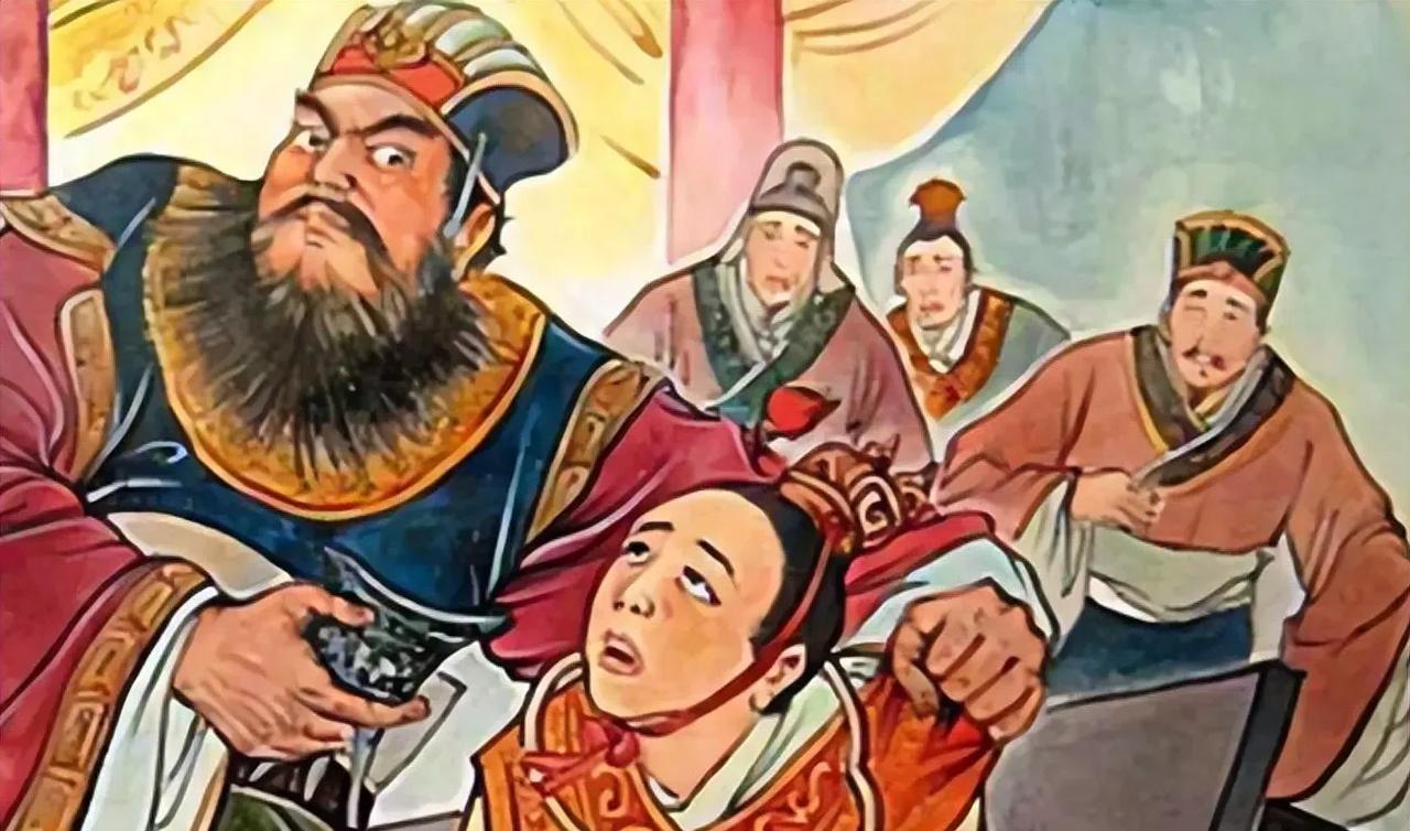 王莽篡汉后，将出力甚多的大司空甄丰贬官。甄丰的儿子不知死活，还想迎娶王莽的女儿，