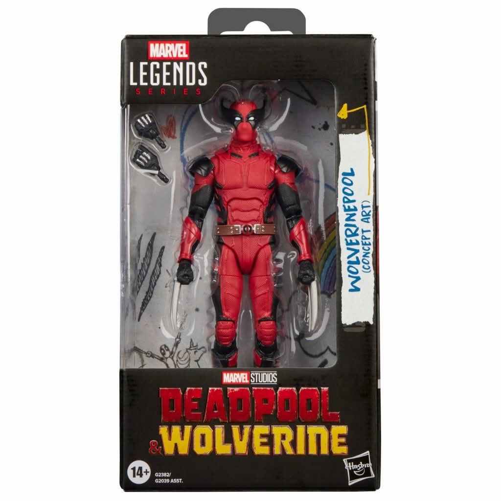 孩之宝 Marvel Legends系列 Deadpool & Wolverin