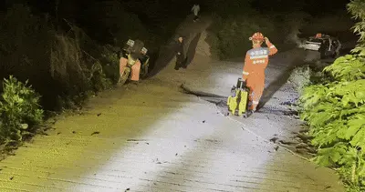揪心！贵阳八旬老人田间劳作遭农机穿刺