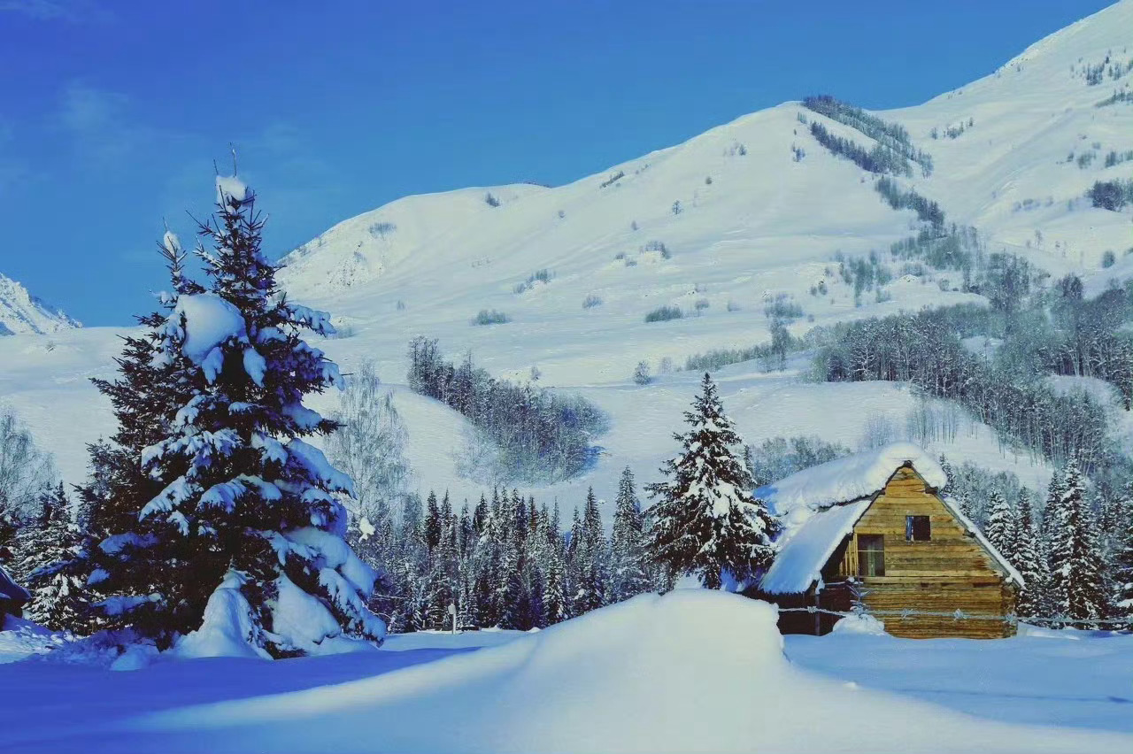 炊烟、马蹄、欢歌，让新疆 禾木的冬日并不沉闷！ 