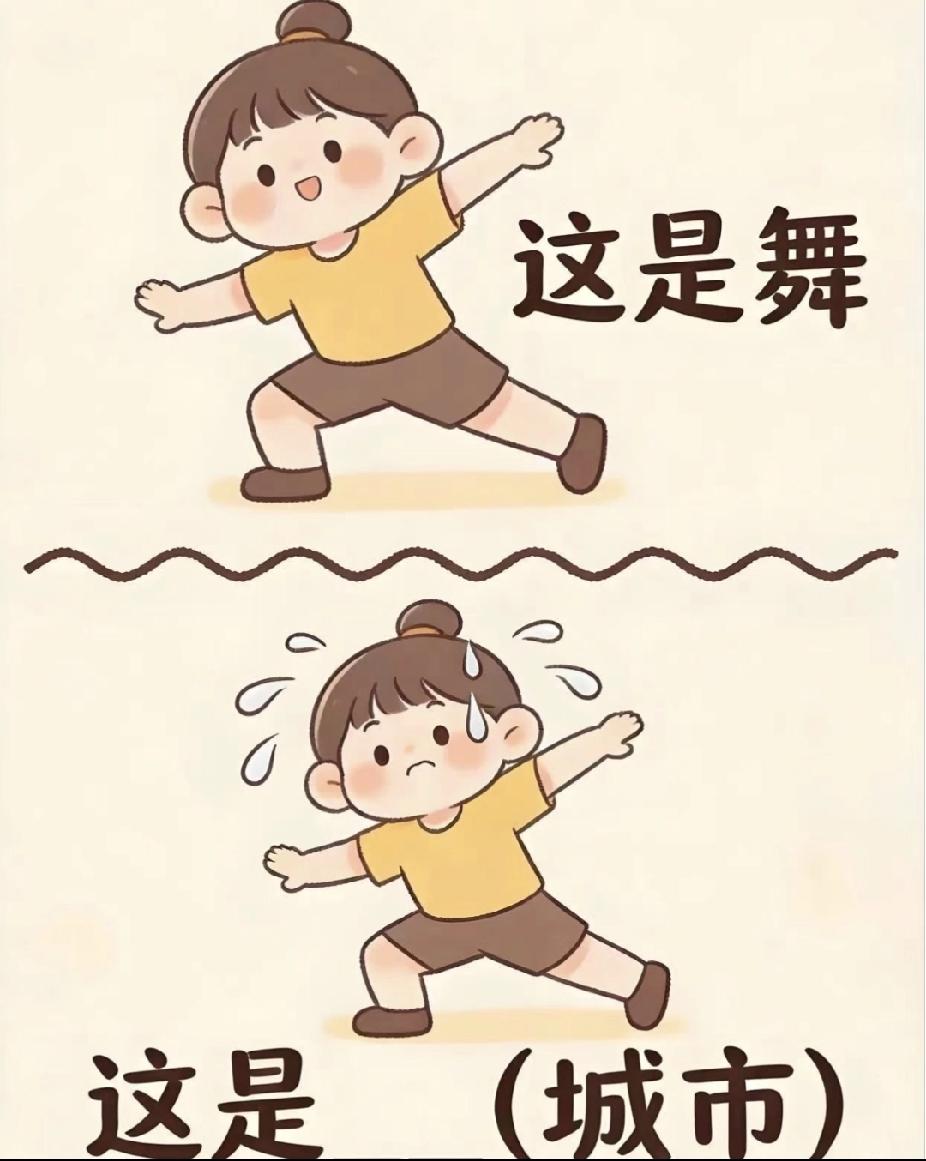 看图猜城市！跳舞流大汗，你猜中了吗？