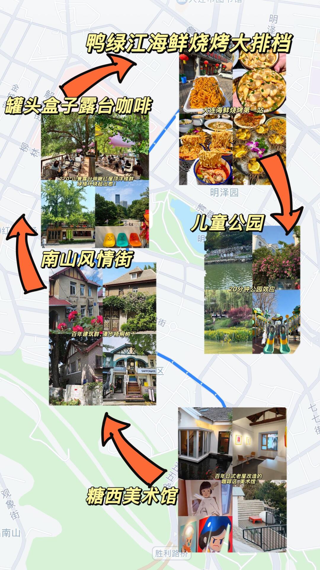 本J人对自己做的大连南山攻略…超满意！