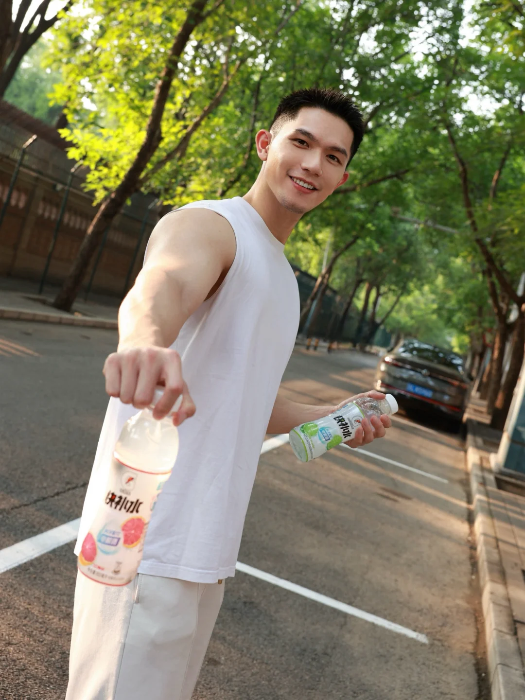 阳光下的清新补给：从友谊商店到日坛🚶🏻‍♂️