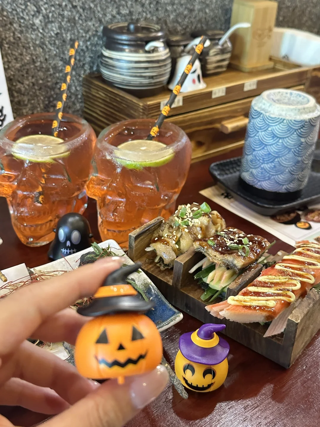 在东莞这家天妇罗店，提前过上万圣节。。