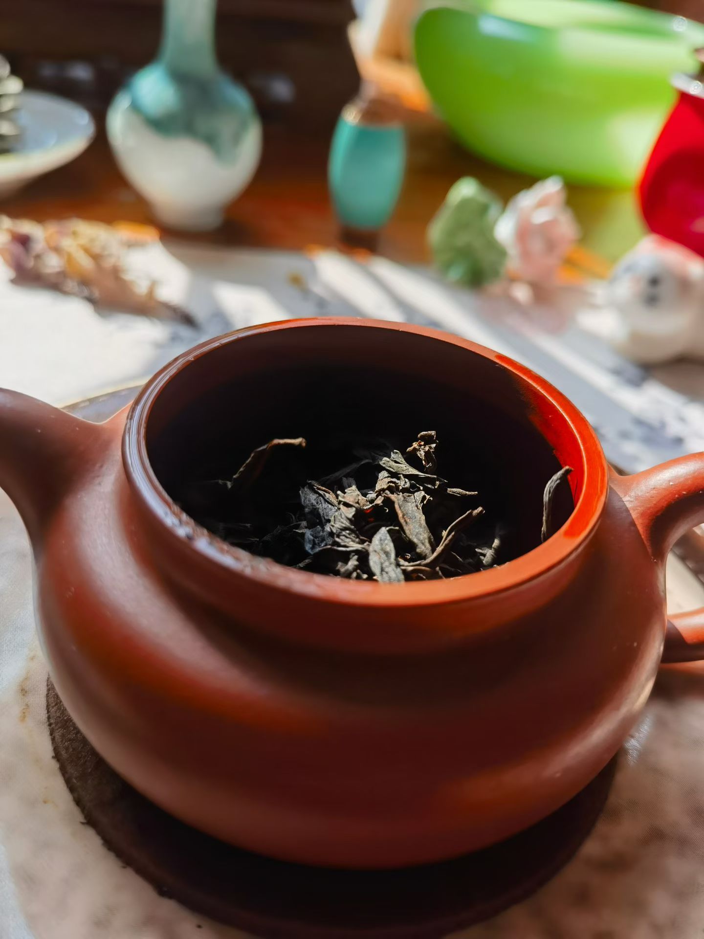 茶道  慢节奏的生活，悠哉的喝茶使人淡然。 