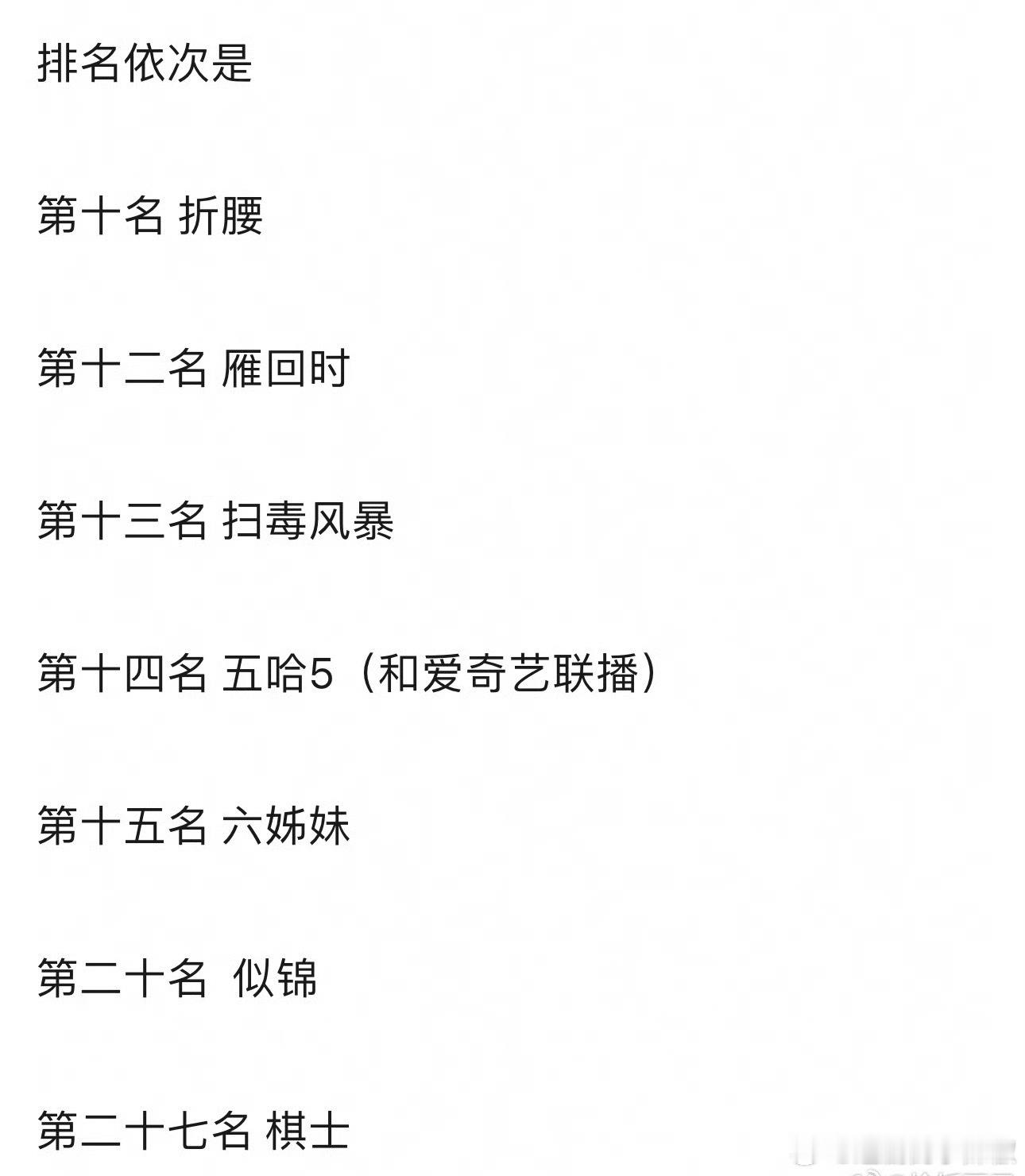 🐧今年只有这几部拉新过得去 ​​​
