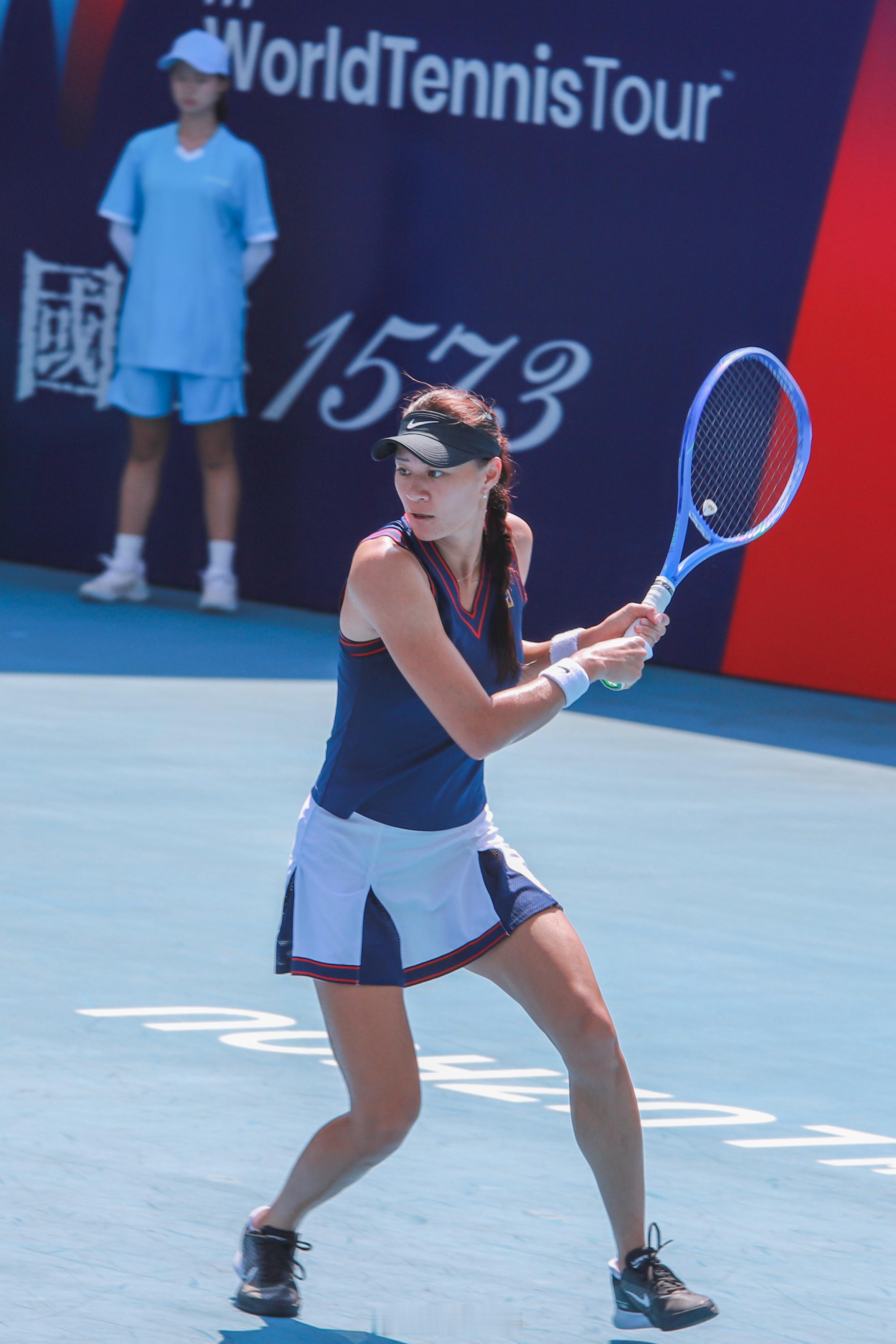 ITF台州W50资格赛决胜轮徐诗霖🇨🇳以4-6/6-4/4-6负于张筠涵🇨