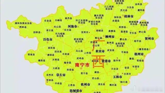 广西全称是广西壮族自治区。顾名思义，壮族是这片土地的名字来源。可如果你看人口数据
