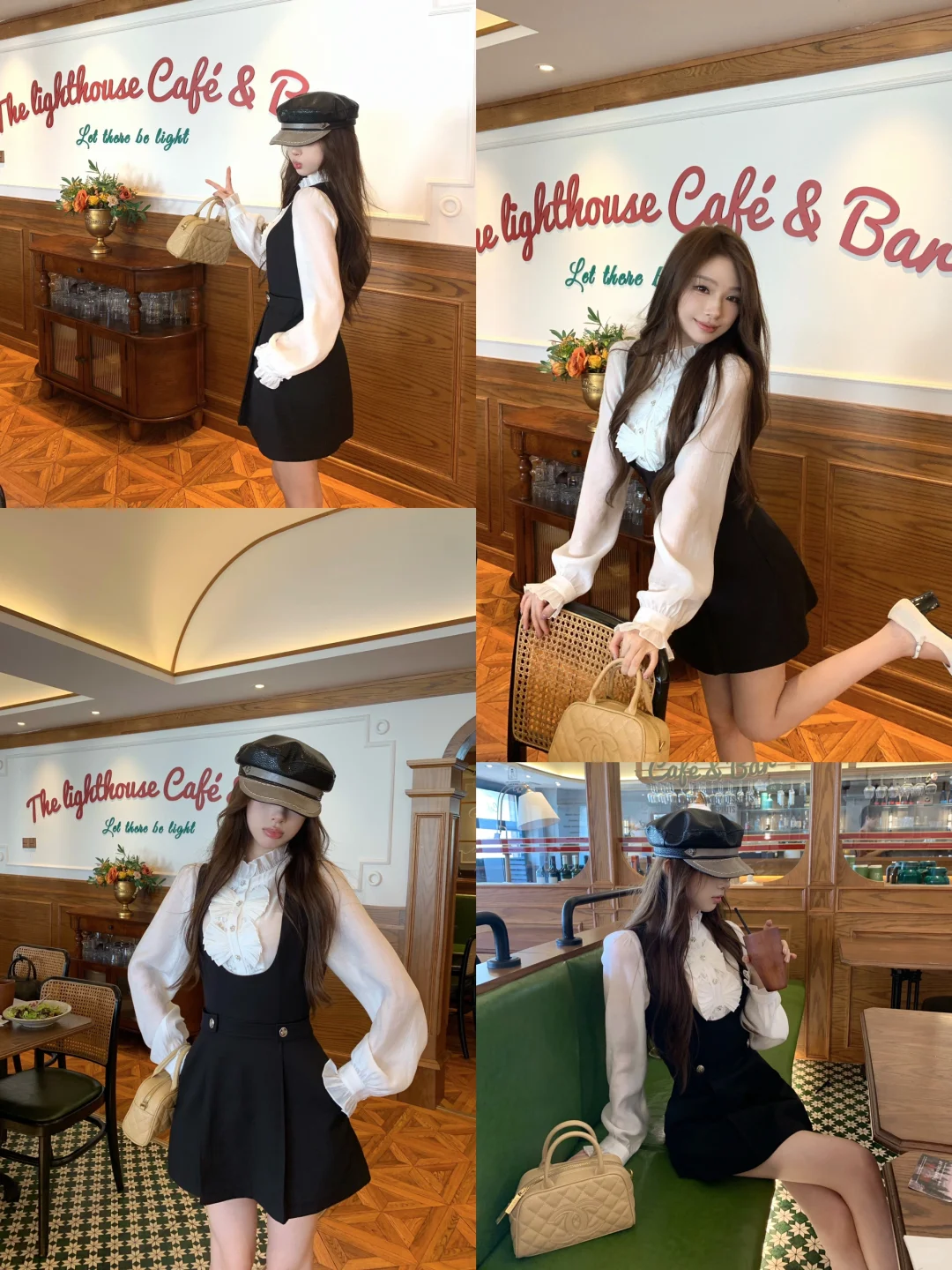 少女甜心-穿背带裙就这样拍