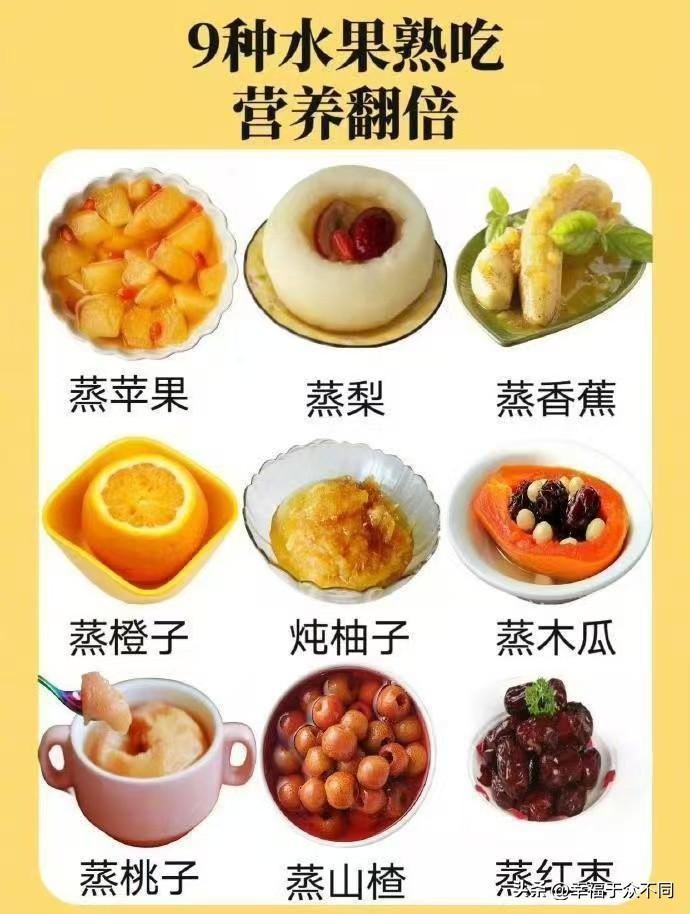 吃水果是人人必不可少的食品，这9种水果熟吃营养翻倍。

1.炖柚子
 
清热去火