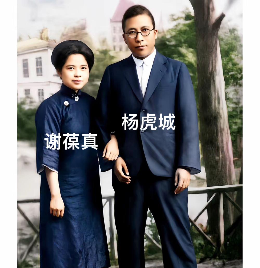 1947年，特务将杨虎城的夫人谢葆真牢牢捆住，用针头扎进她的大腿，谢葆真挣扎了不