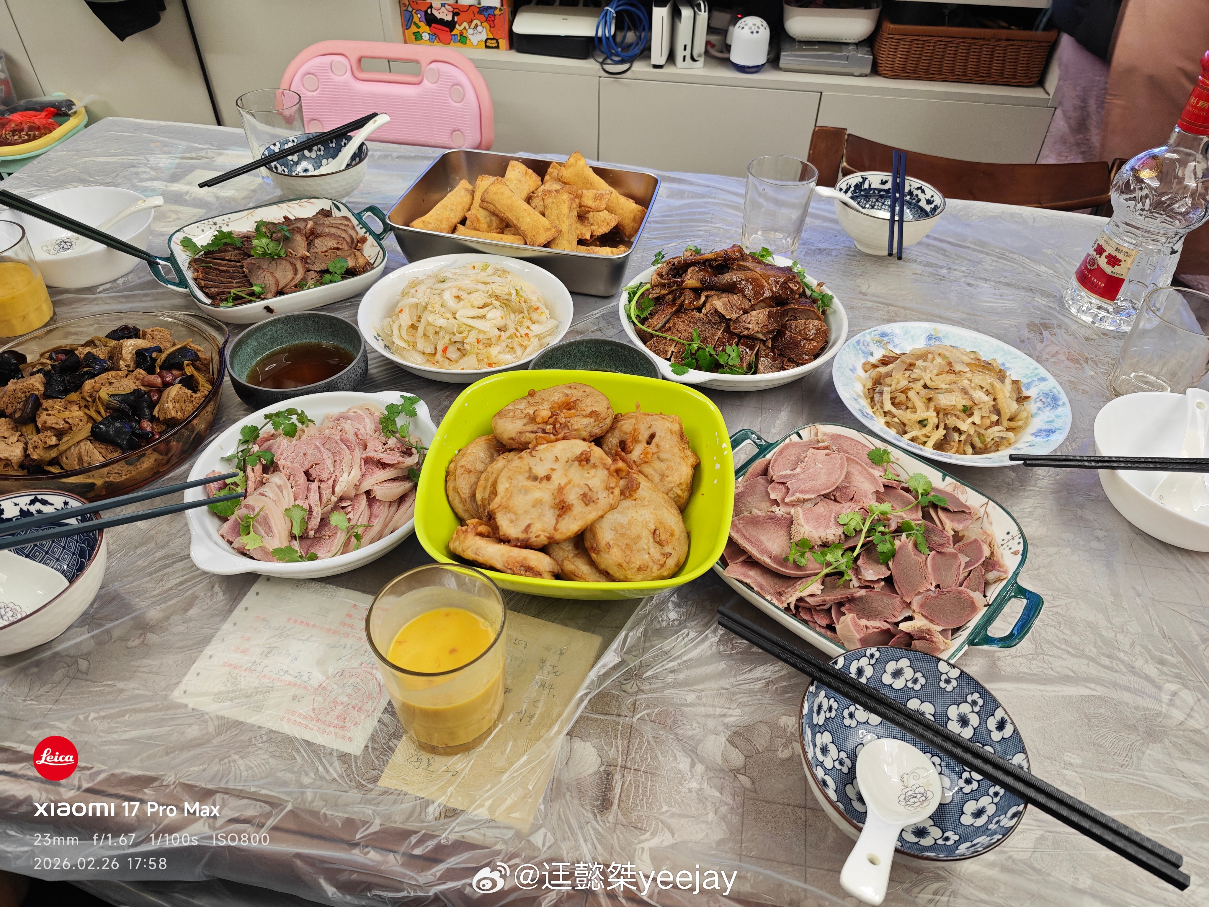 记录下前几天的家宴懿桀桀桀栗栗