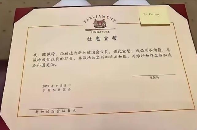 新加坡新一届议员宣誓就职，最大的亮点就是新加坡本届议员中很多人一改新加坡政府以往