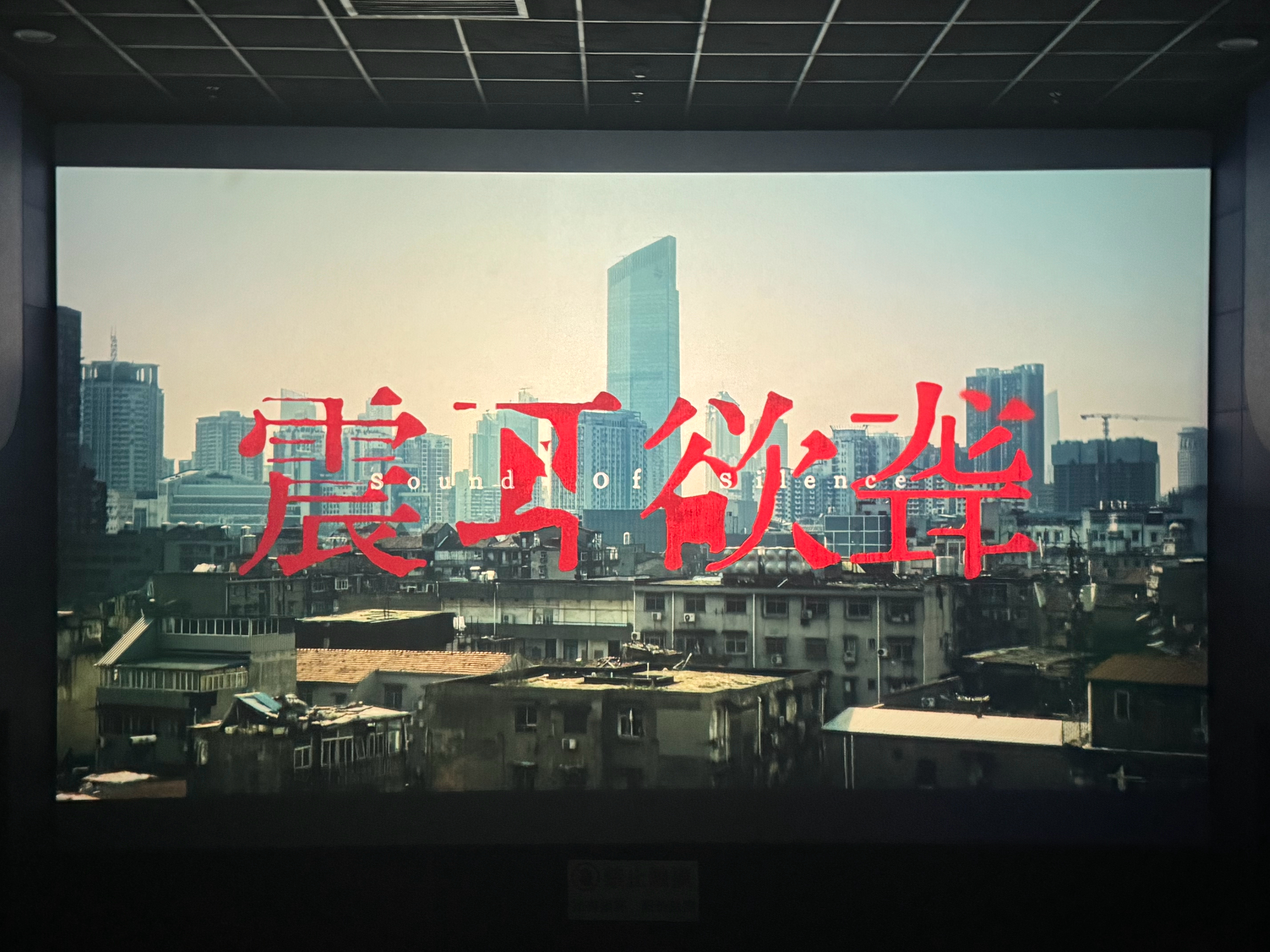 我来看檀健次的震耳欲聋了，今天点映第一天 好多人啊 ​​​
