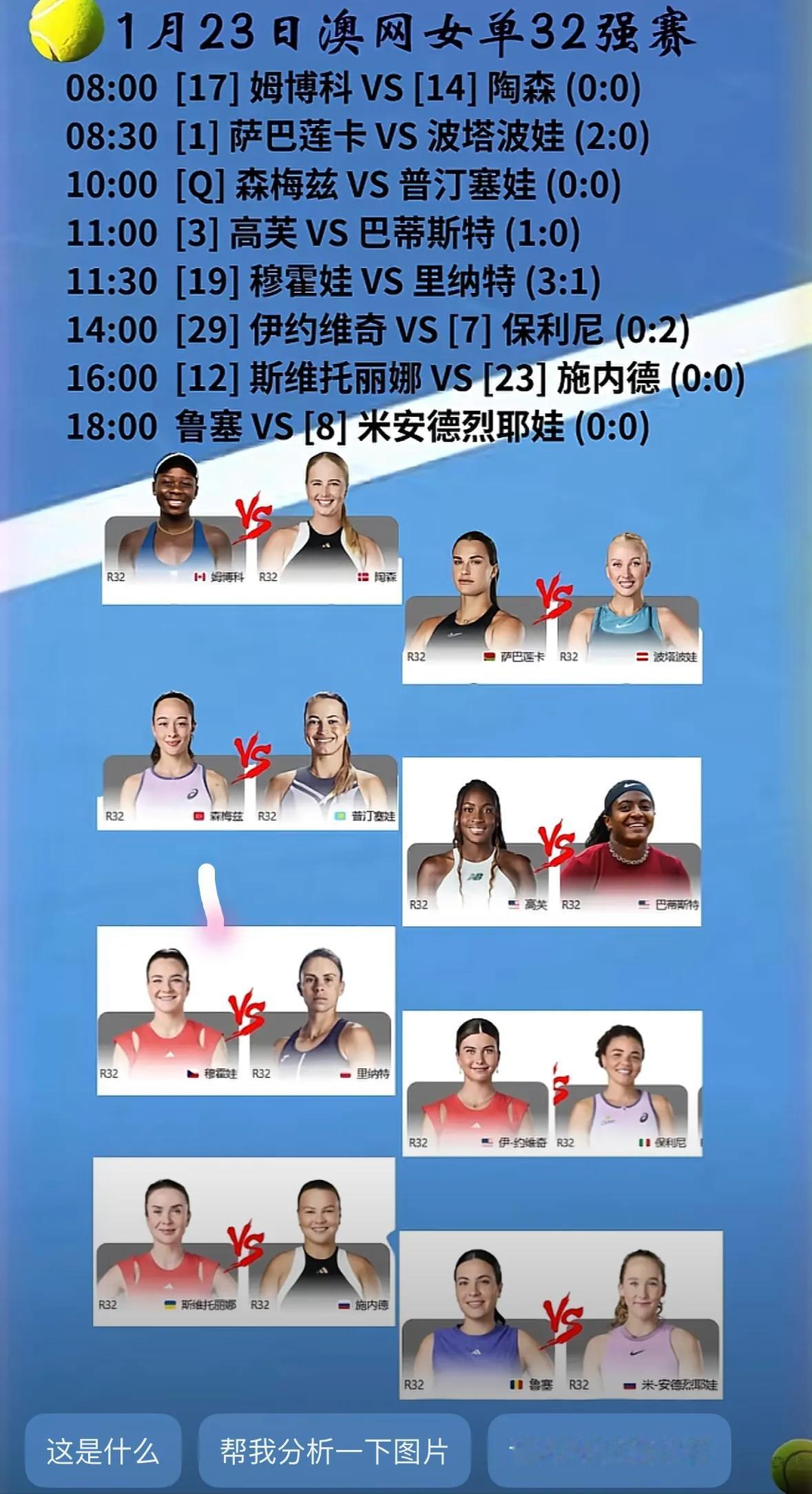 ✅澳网男单第三轮比赛战报🆕⬇️⬇️

1️⃣25号种子美国勒纳钱7-6(9)、