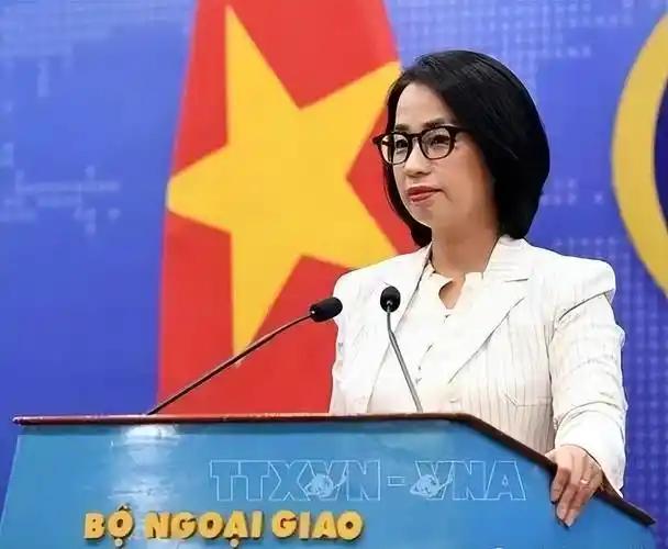 越南外交部刚发了一份声明，调子突然就硬上去了！不说“反对”也不说“抗议”，直接张