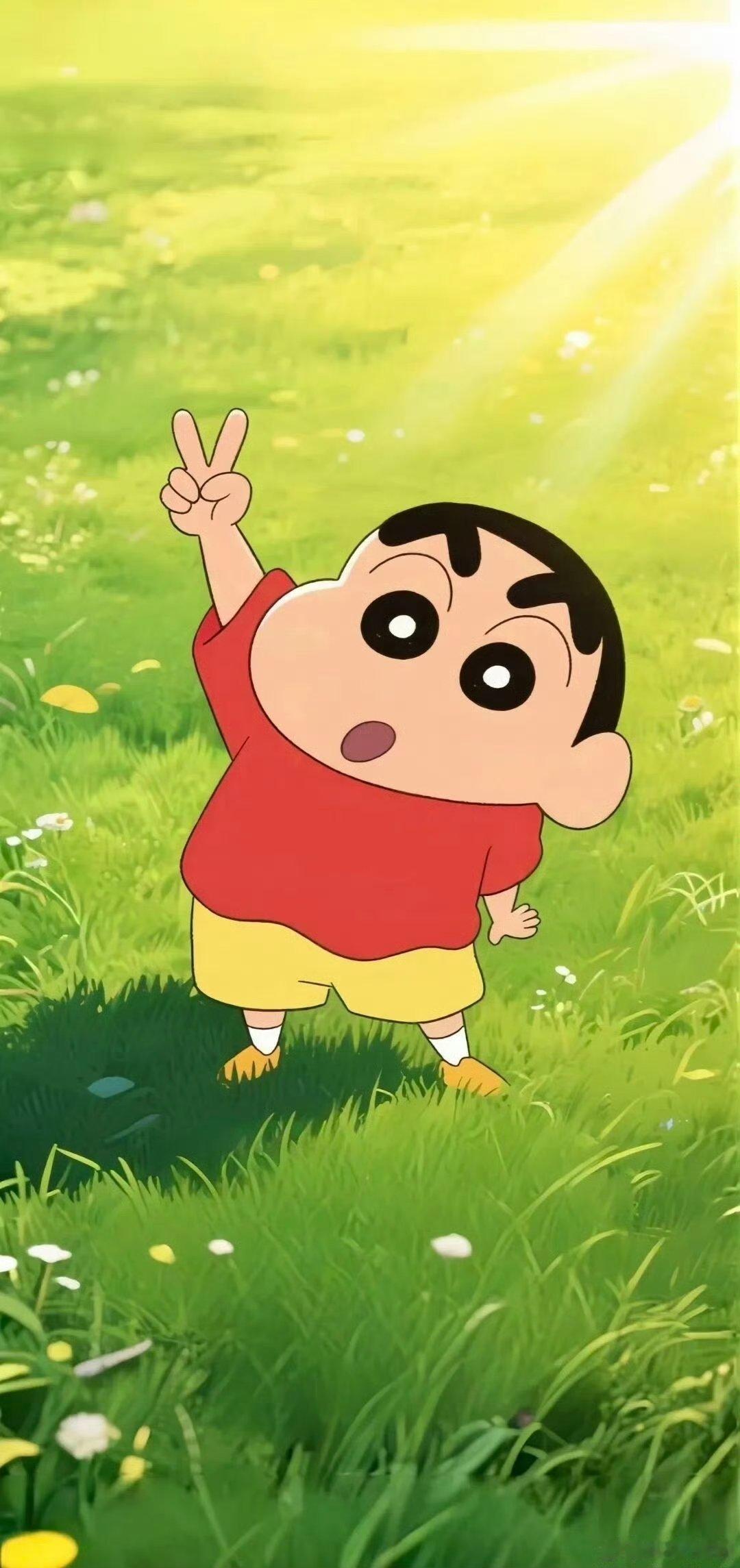 疑似蜡笔小新最好哭的一集 下雨天，小新举着小伞等妈妈，鞋子湿透了也不在意，小小的