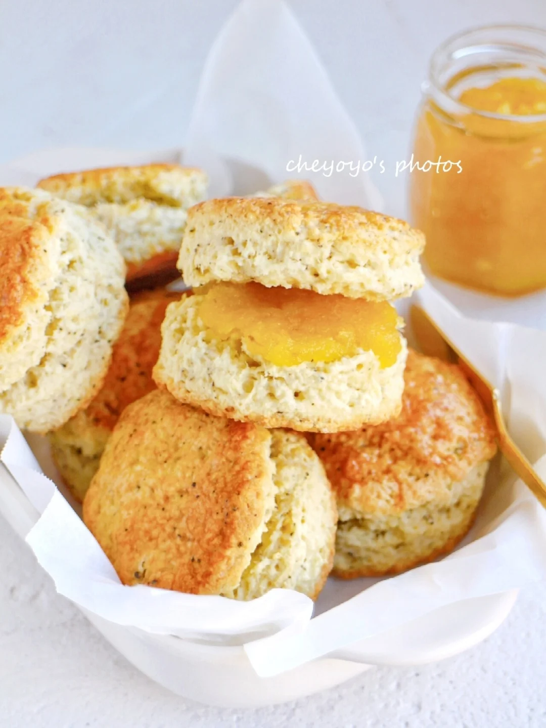 快手下午茶必备☕️红茶英式司康