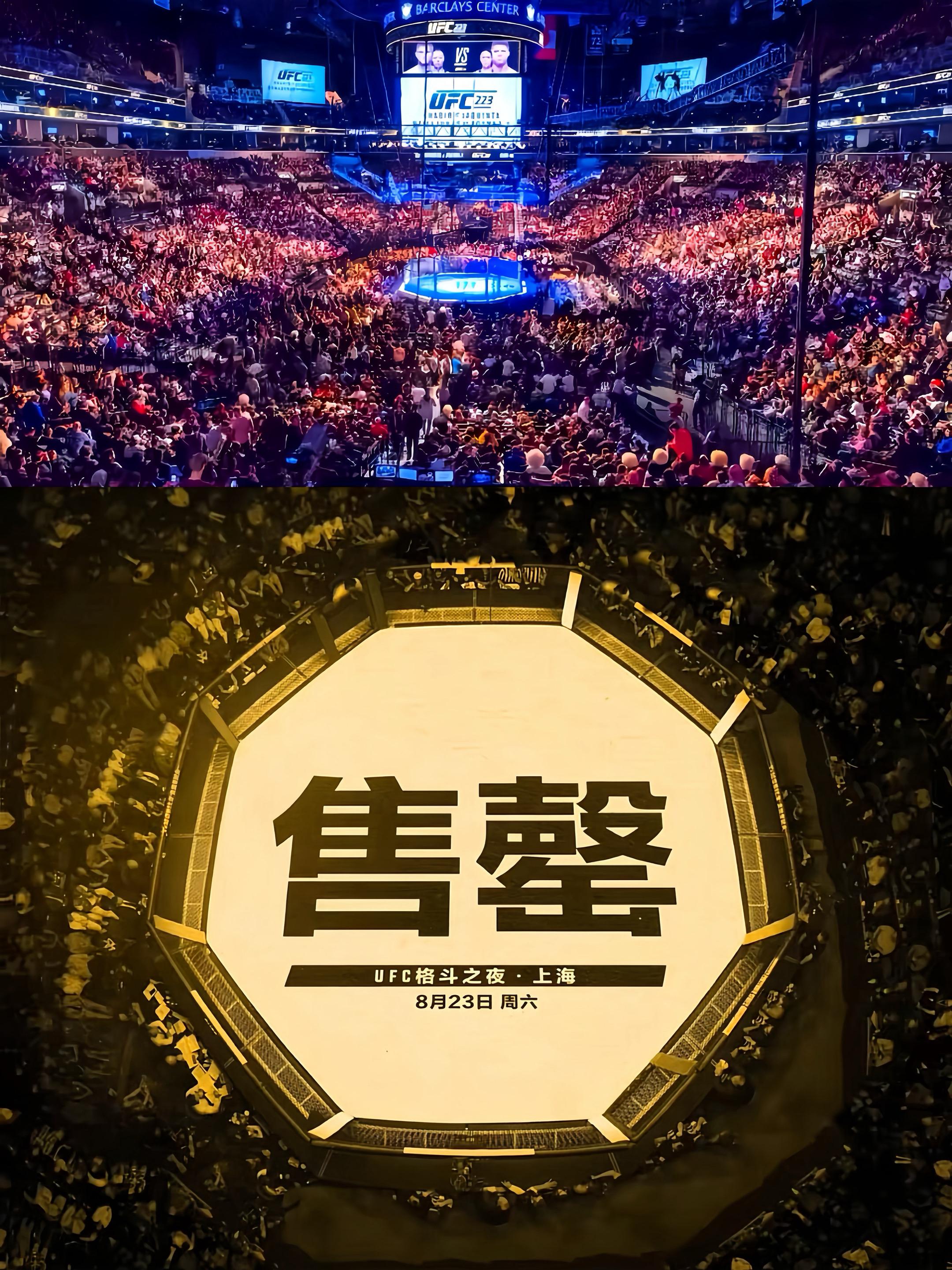 UFC上海战，go go go
