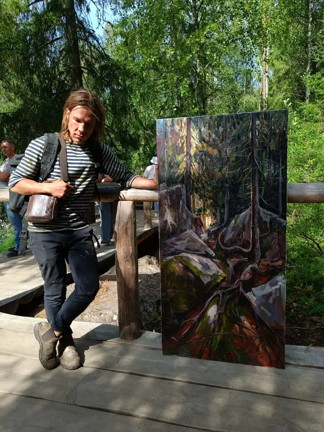 马勒克的写生作品