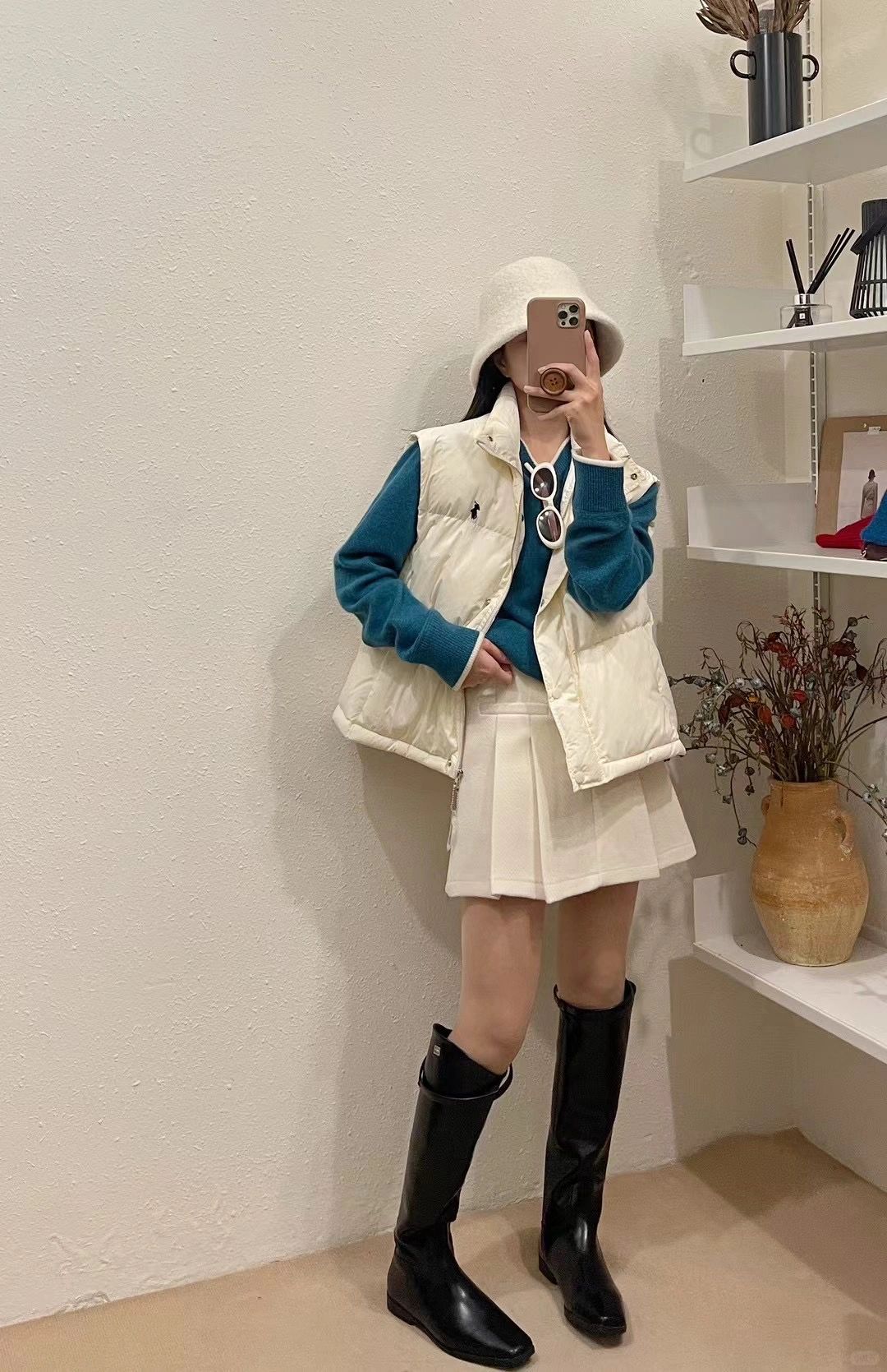 韩系穿搭偶尔也得来一组
