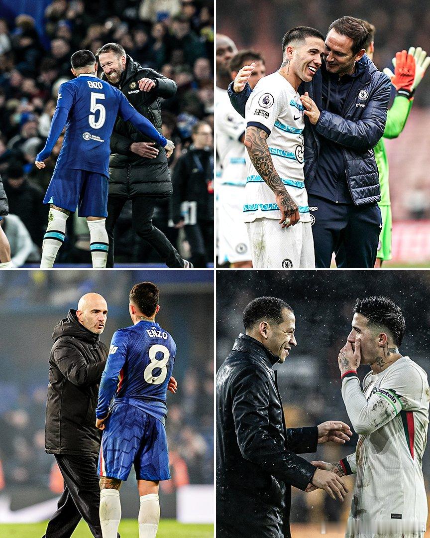 加盟三年，已成七朝老人 😳ESPN：恩佐加盟切尔西三年经历七位教练 波特 → 