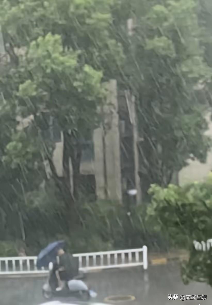 人心是杆秤，历史人民写
​ 台风白海豚袭击南京，连续两三天大雨，城依然秩序井然，