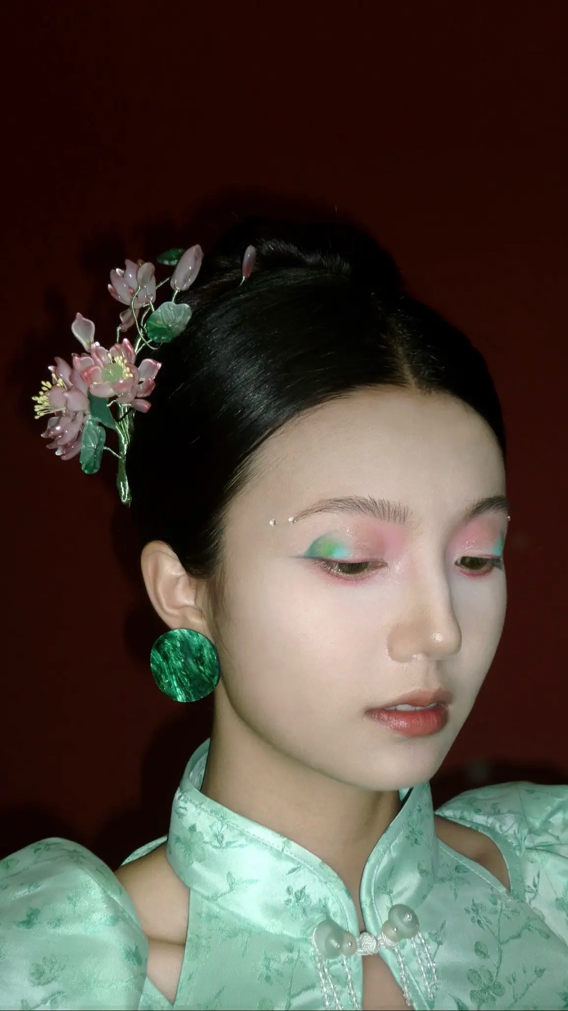 新中式 妆造 妆面记录 新中式妆容
