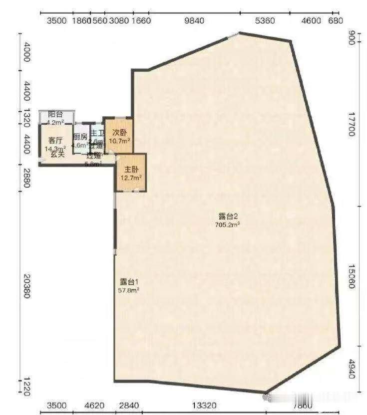 这户型……就一个字：绝！