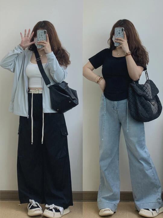 163｜155斤｜大码胖女孩初夏这样穿防晒又好看