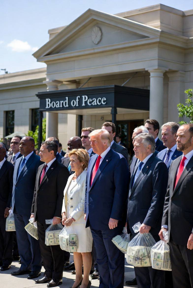 彭博社报道，特朗普所谓的"和平委员会"设有入会费。永久会员资格需缴纳10亿美元—
