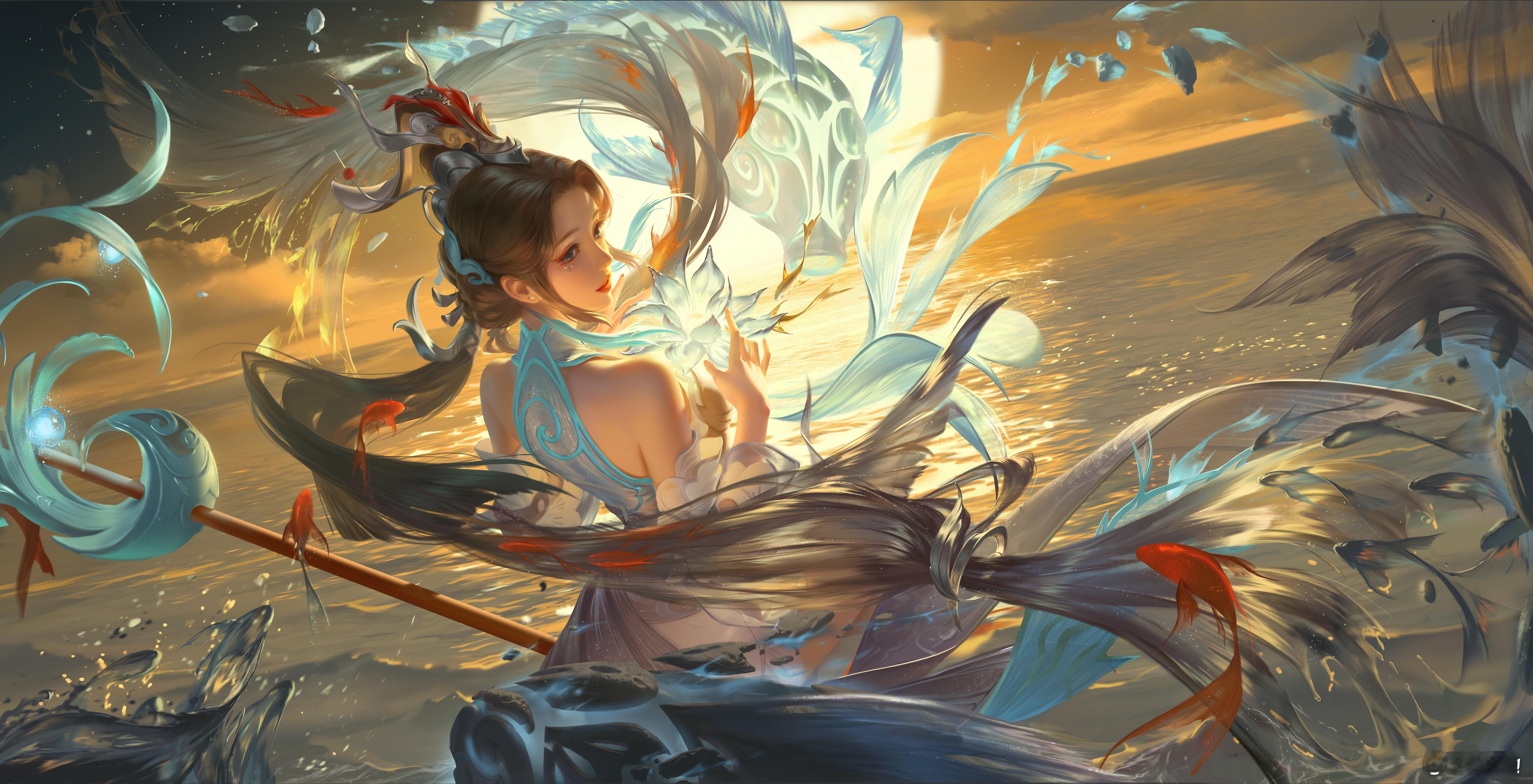 小王能不能给以前的一些优秀史诗皮肤做动态闪光海报啊，我可以花钱买大乔白鹤梁这张海
