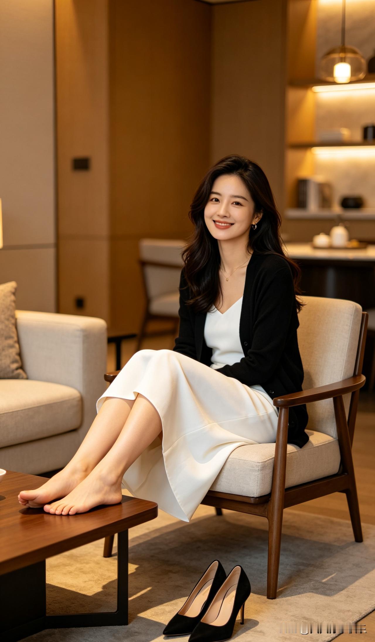 ai宝妈送完孩子上幼儿园，回家放松一下，宝妈太可爱了。ai宝妈 宝妈 宝妈ai 