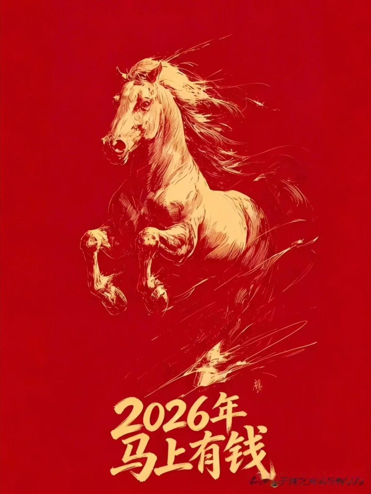 祝大家马年大吉，马到成功！