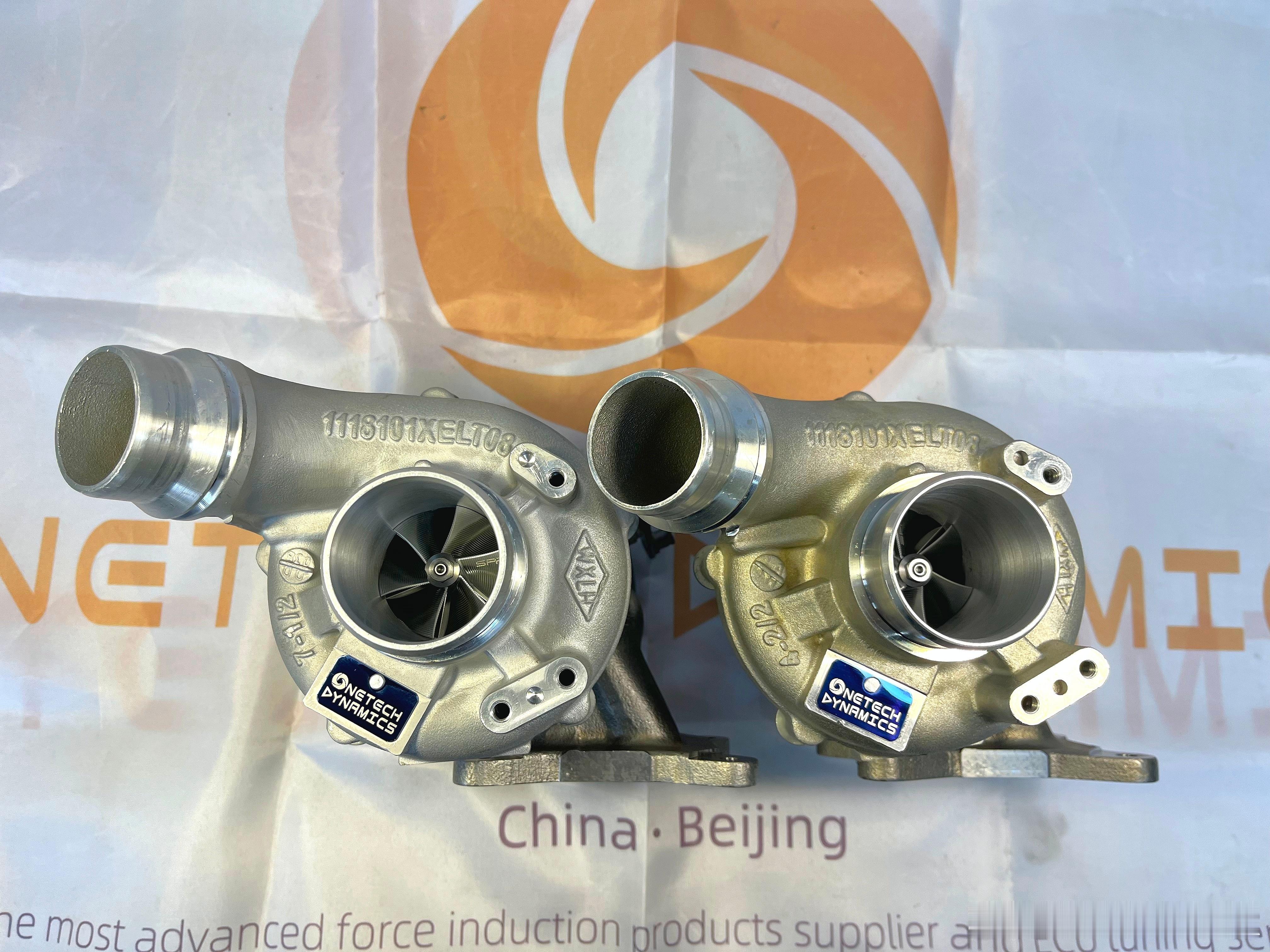 长城2.0用升级涡轮，Onetech GT400。响应极快，1800转达到1.4