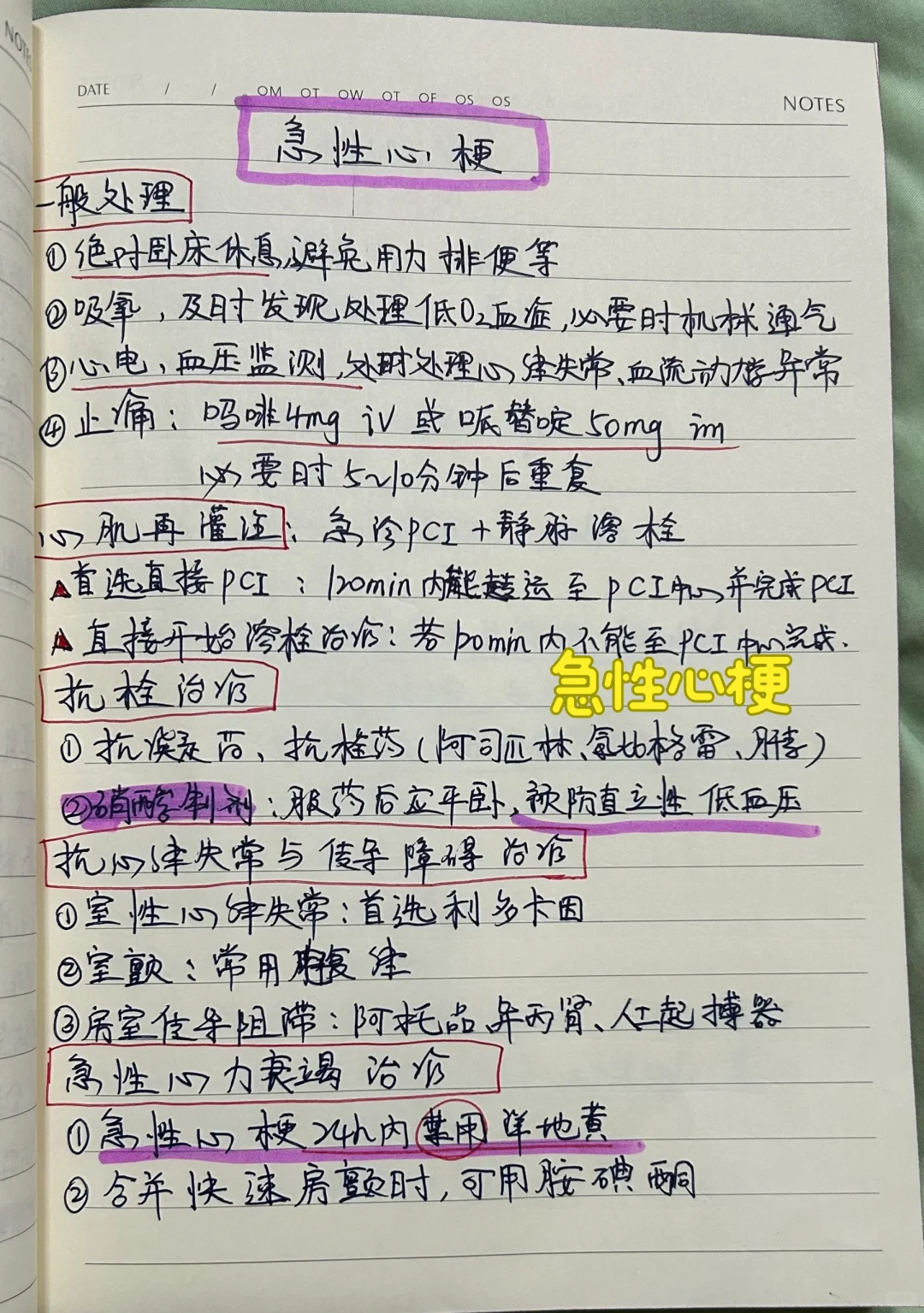 值班遇到急性心梗