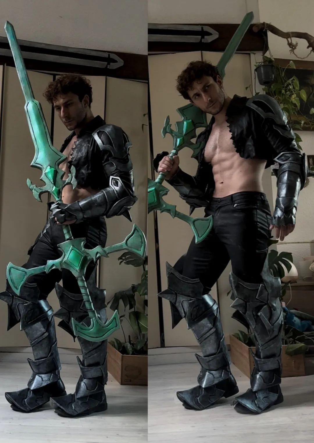 一位来自法国波尔多的 Cosplayer  GATS 最近 Cos 了《英雄联盟
