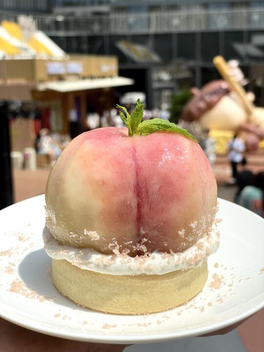 长春新开的！！这是什么神仙甜品🍑可爱鼠了…